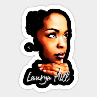 Classic lauryn hill Sticker